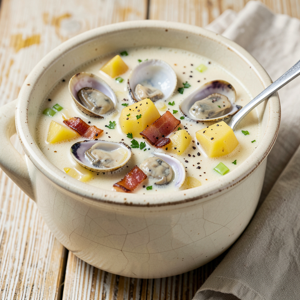 Woodman's Clam Chowder Recipe: New England Creaminess in Every Bite ...